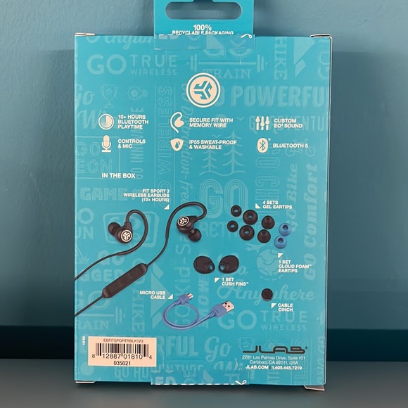 🔥 JLab Fit Sport wireless earbuds 😊 - Picture 2 of 4